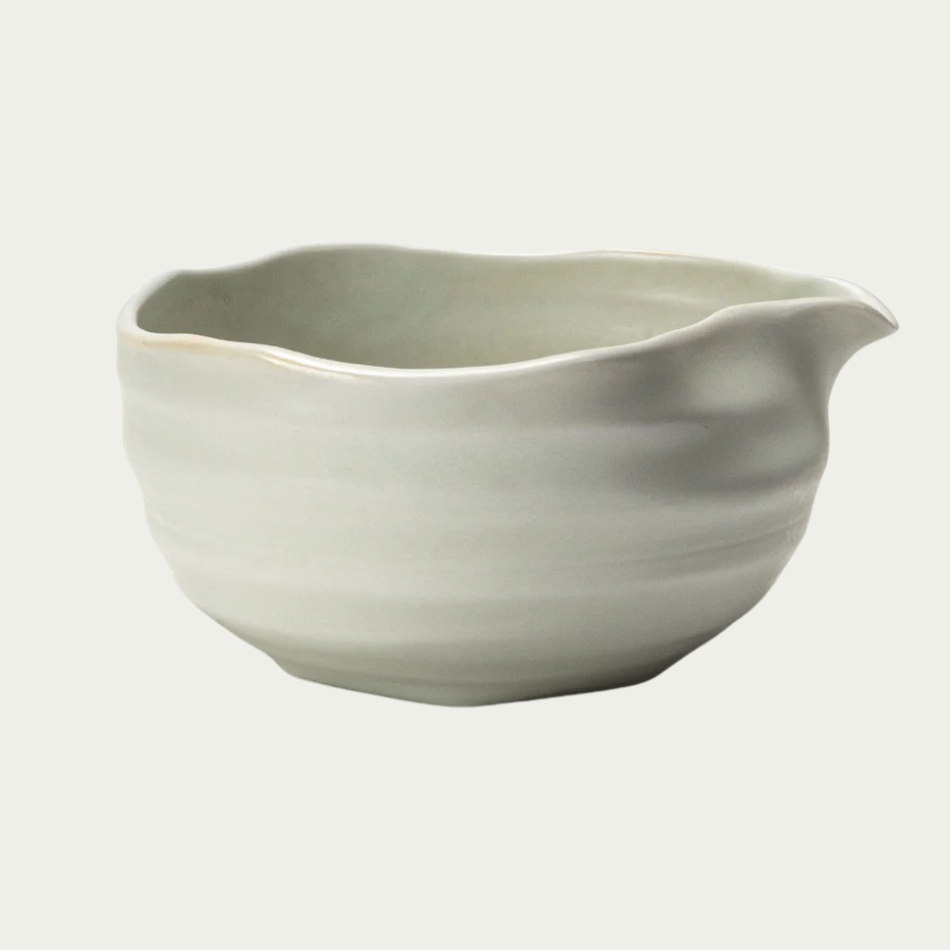 Katakuchi Matcha Bowl White